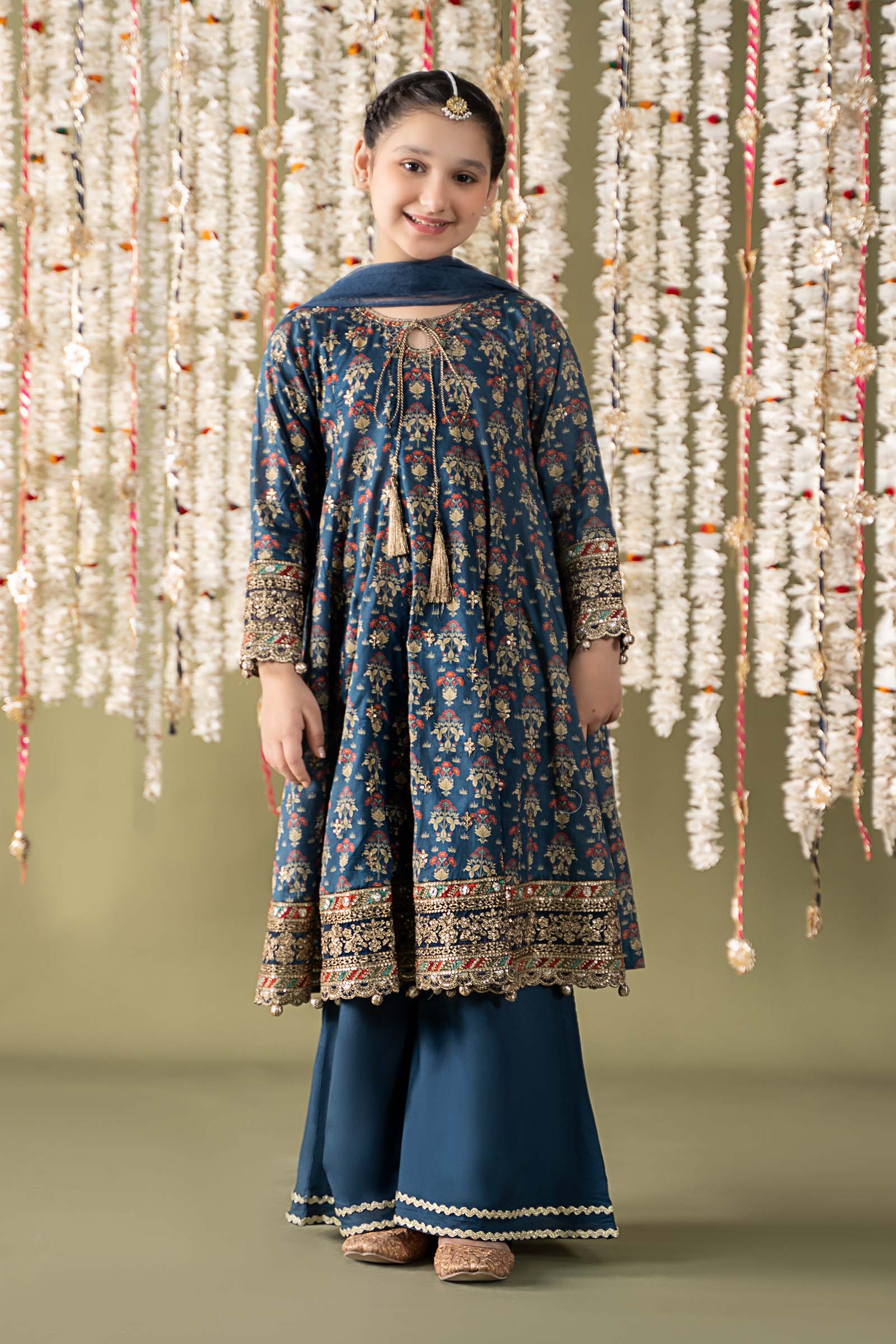 Maria B | 3 Piece Embroidered Lawn Suit | MKD-EF25-05 - Libasekhas