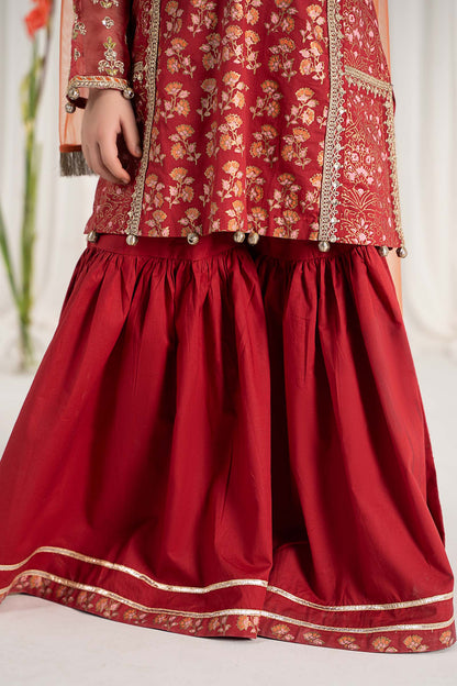 Maria B | 3 Piece Embroidered Lawn Suit | MKD-EF25-23 - Libasekhas