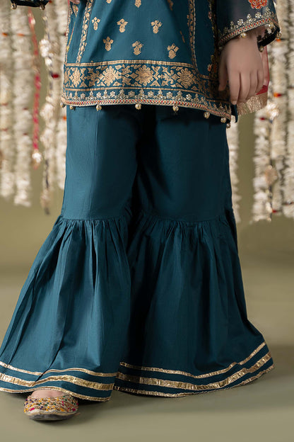 Maria B | 3 Piece Embroidered Lawn Suit | MKD-EF25-24 - Libasekhas