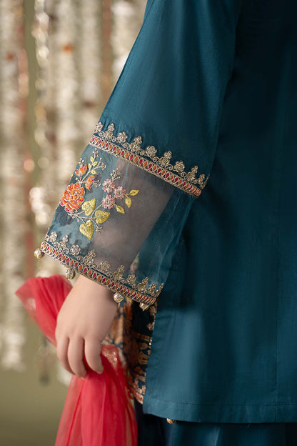 Maria B | 3 Piece Embroidered Lawn Suit | MKD-EF25-24 - Libasekhas