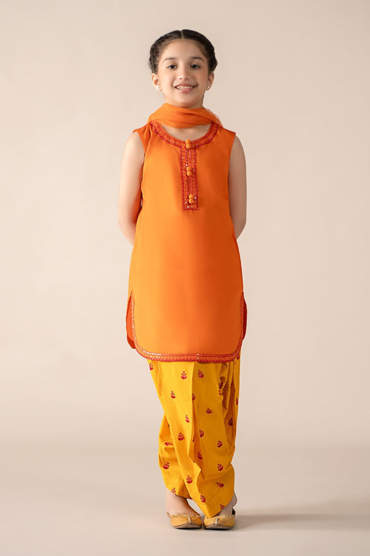 Maria B | 3 Piece Embroidered Dobby Lawn Suit | MKD-EF25-54 - Libasekhas