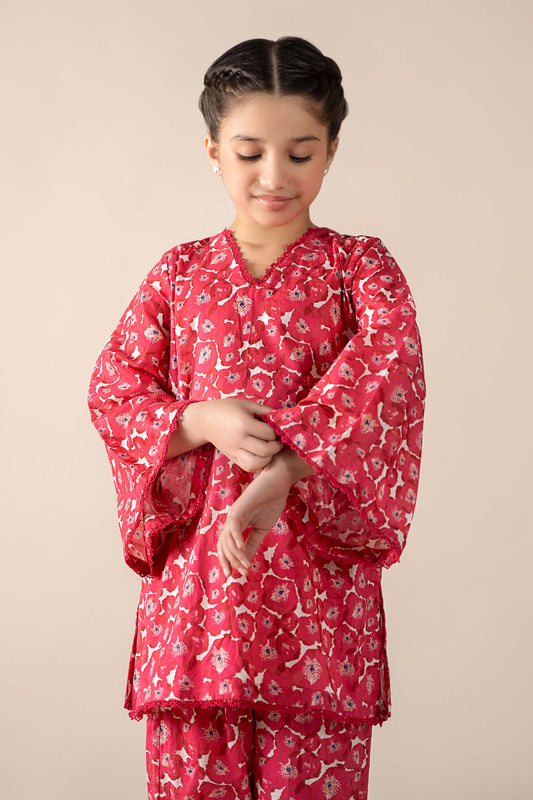 Maria B | 2 Piece Printed Lawn Suit | MKD-EF25-69 - Libasekhas
