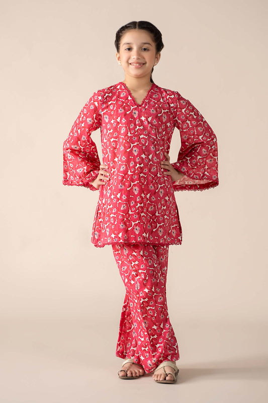 Maria B | 2 Piece Printed Lawn Suit | MKD-EF25-69 - Libasekhas