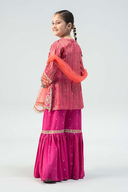 Maria B | 3 Piece Embroidered Suit | MKD-W24-11 - Libasekhas