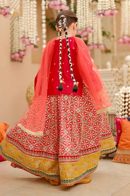 Maria B | 3 Piece Embroidered Linen Suit | MKD-W24-04 - Libasekhas