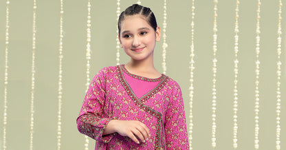 Maria B | 3 Piece Printed Linen Suit | MKD-W24-16 - Libasekhas