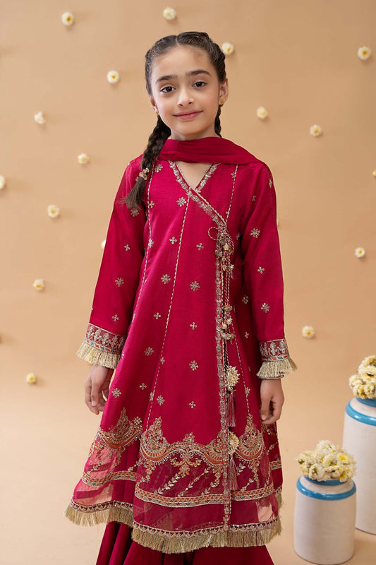 Maria B | 3 Piece Embroidered Suit | MKS-EA23-01R1 - Libasekhas