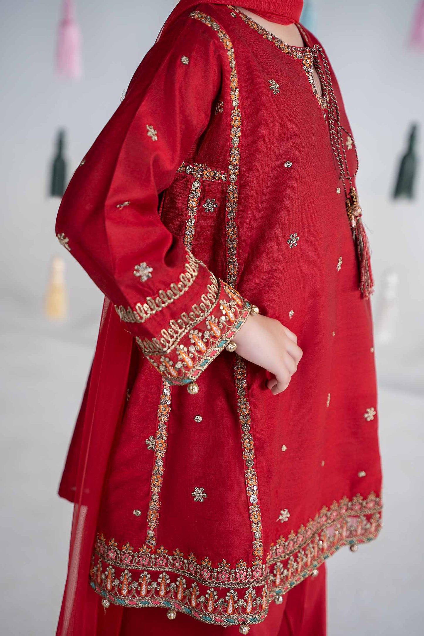 Maria B | 3 Piece Embroidered Yarn Dyed Suit | MKS-EA24-19 - Libasekhas