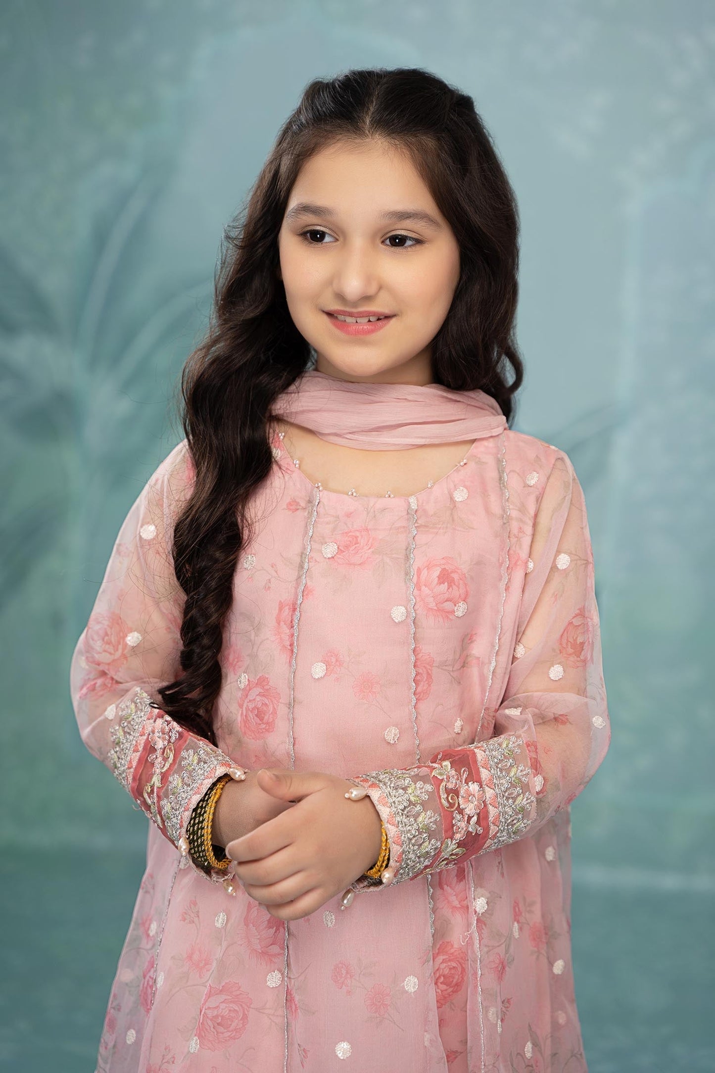 Maria B | 3 Piece Embroidered Lawn | MKS-EF23-03R1 - Libasekhas
