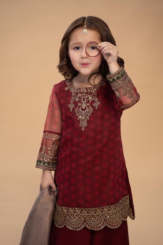 Maria B | 3 Piece Embroidered Lawn Suit | MKS-EF23-06R1 - Libasekhas