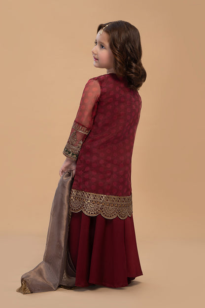 Maria B | 3 Piece Embroidered Lawn Suit | MKS-EF23-06R1 - Libasekhas
