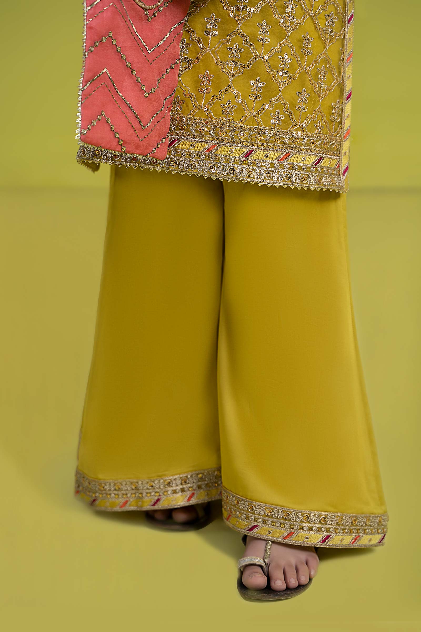 Maria B | 3 Piece Embroidered Organza Suit | MKS-EF24-14 - Libasekhas