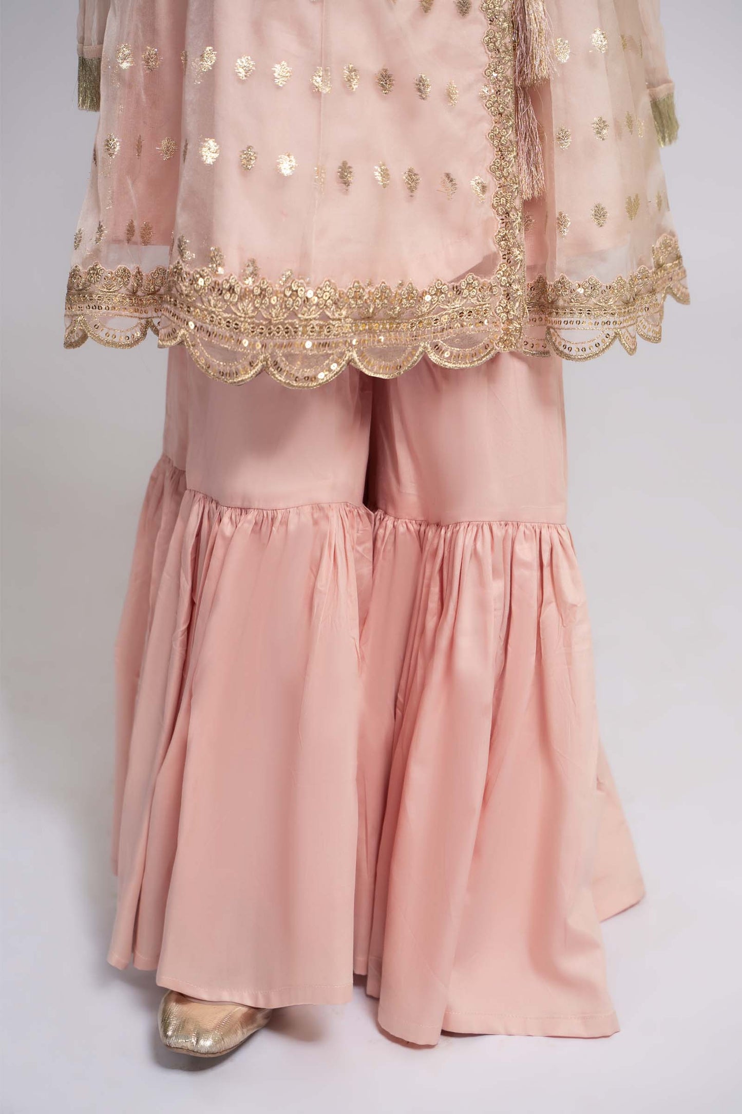 Maria B | 3 Piece Embroidered Organza Suit | MKS-EF24-18 - Libasekhas
