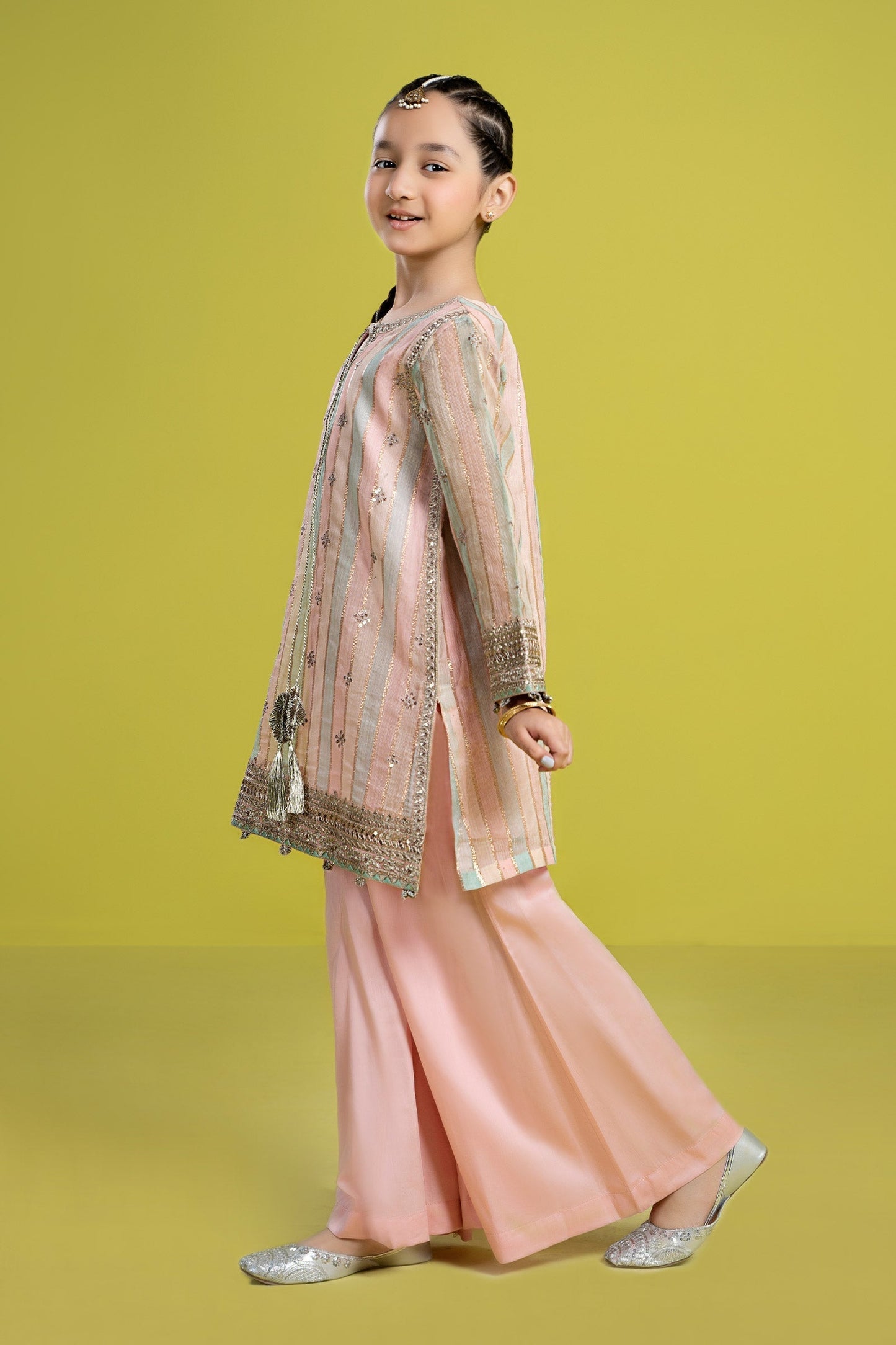 Maria B | 3 Piece Embroidered Yarn Dyed Suit | MKS-EF24-32 - Libasekhas