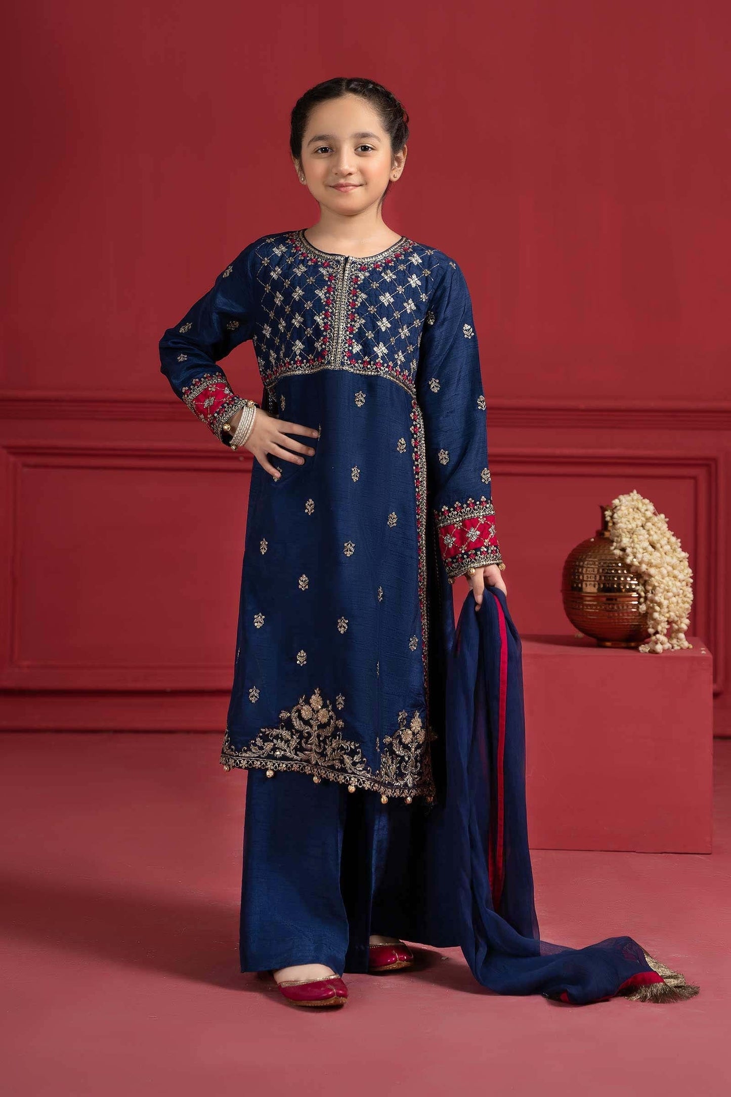 Maria B | Suit Blue MKS-W23-12 - Libasekhas