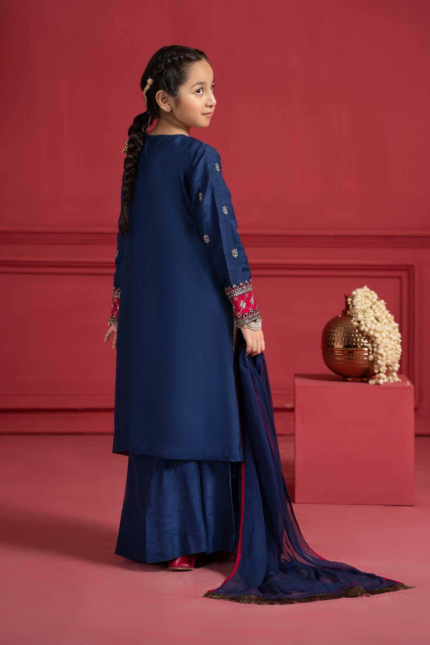 Maria B | Suit Blue MKS-W23-12 - Libasekhas