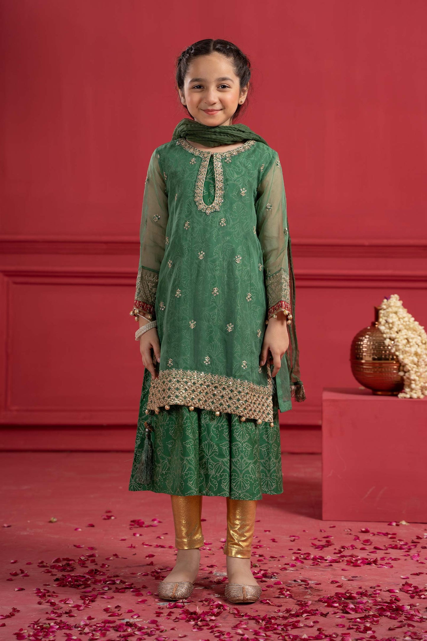 Maria B | Suit Green MKS-W23-21 - Libasekhas