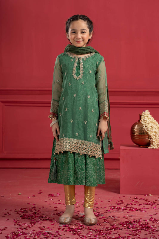 Maria B | Suit Green MKS-W23-21 - Libasekhas