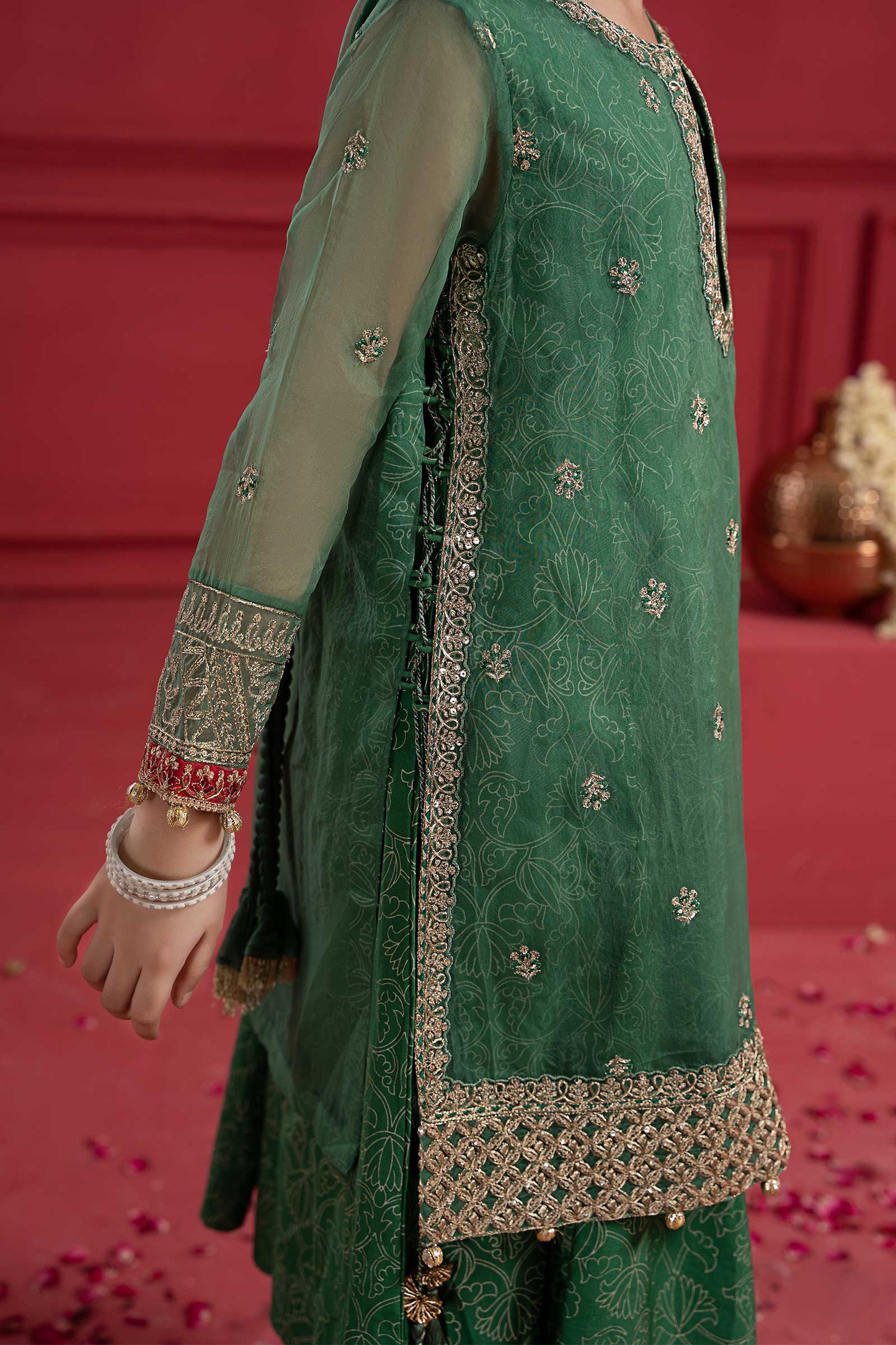 Maria B | Suit Green MKS-W23-21 - Libasekhas