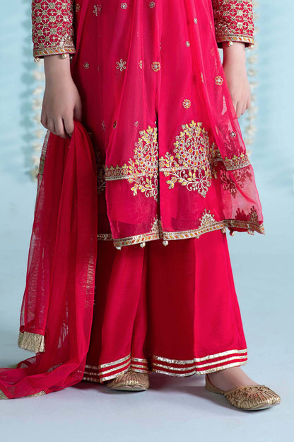 Maria B | 3 Piece Embroidered Net Suit | MKS-EA24-02 - Libasekhas