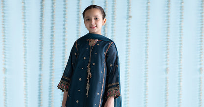 Maria B | 3 Piece Embroidered Yarn Dyed Suit | MKS-EA24-19 - Libasekhas