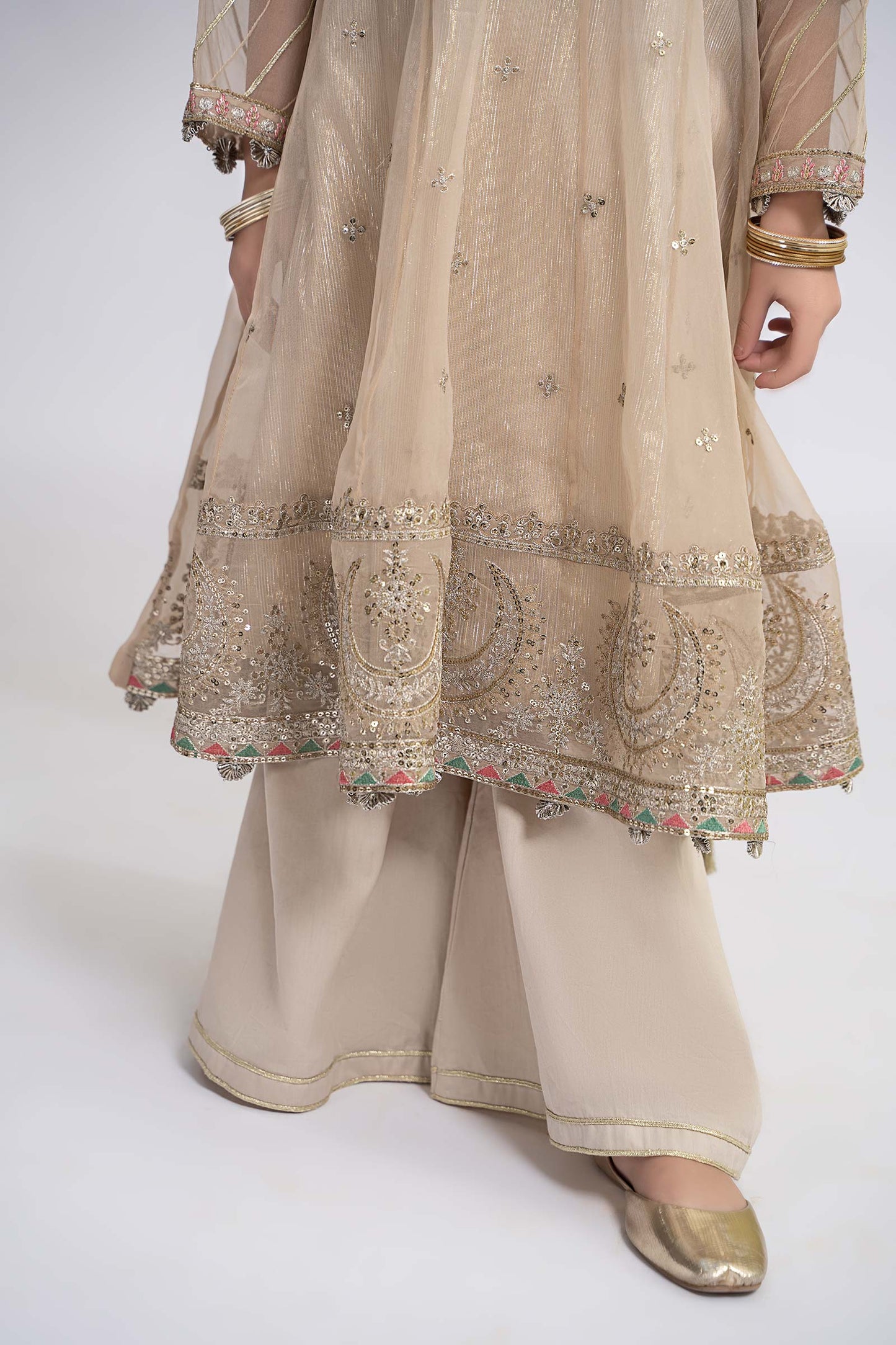 Maria B | 3 Piece Embroidered Organza Suit | MKS-EF24-26 - Libasekhas