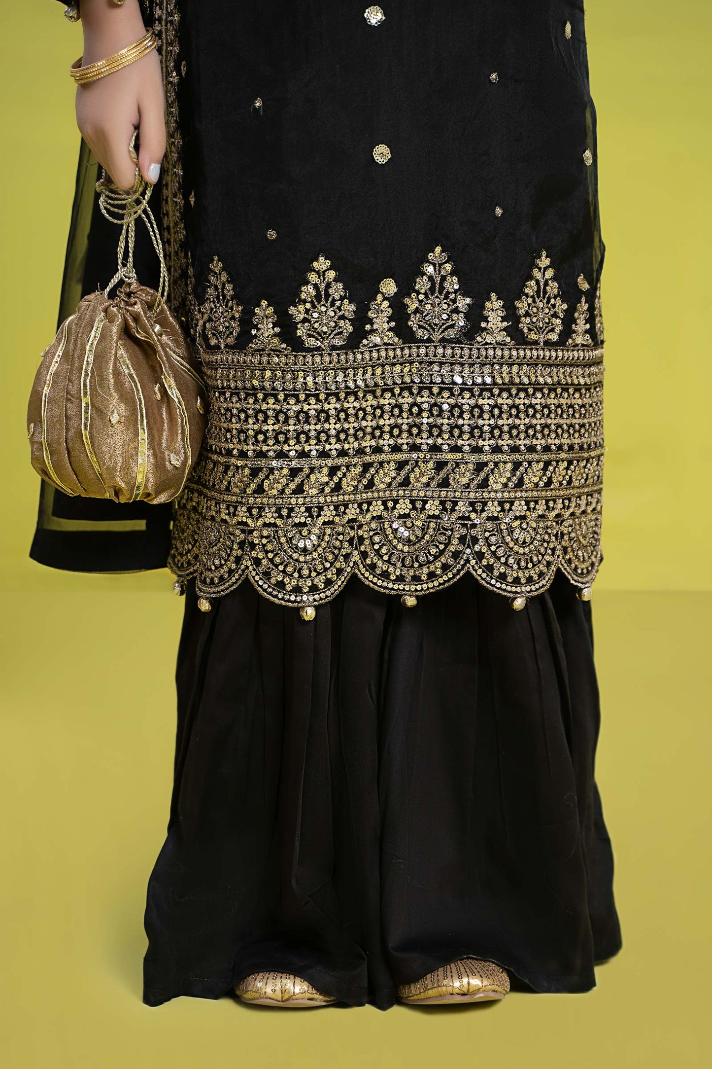 Maria B | 3 Piece Embroidered Organza Suit | MKS-EF24-37 - Libasekhas