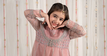 Maria B | 3 Piece Embroidered Zari Net Suit | MKS-EF25-01 - Libasekhas