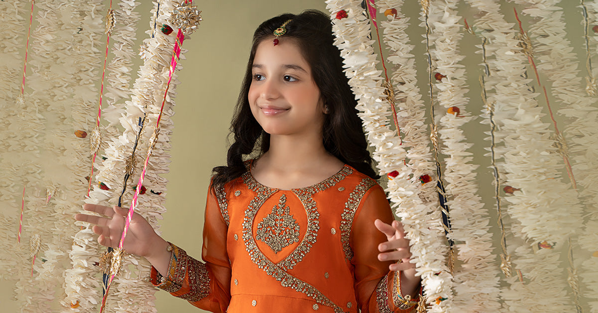 Maria B | 3 Piece Embroidered Organza Suit | MKS-EF25-21 - Libasekhas