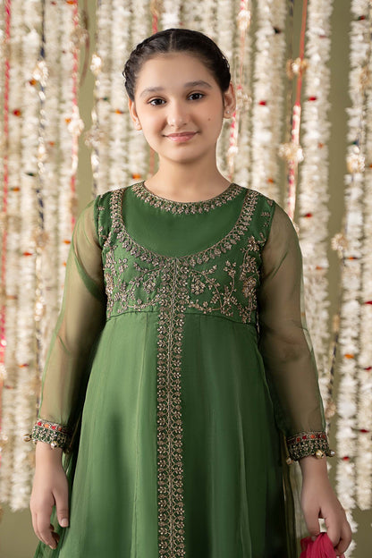 Maria B | 3 Piece Embroidered Organza Suit | MKS-EF25-32 - Libasekhas