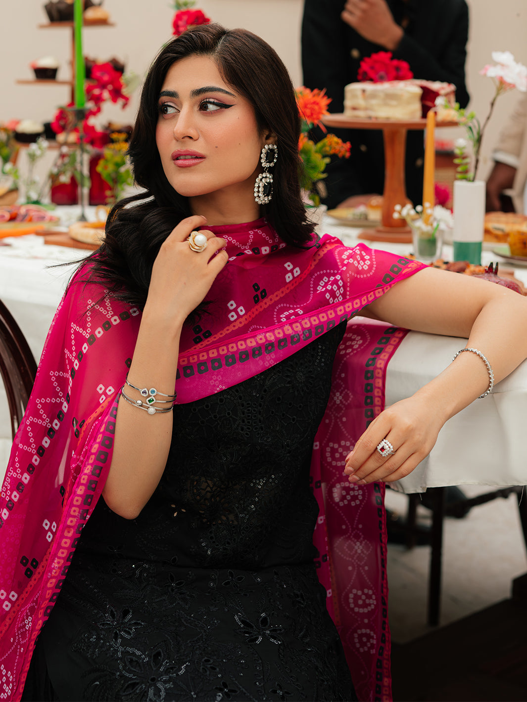 Mahnur | Allenura Luxury Lawn 24 | MOCHA - House Of Anaya