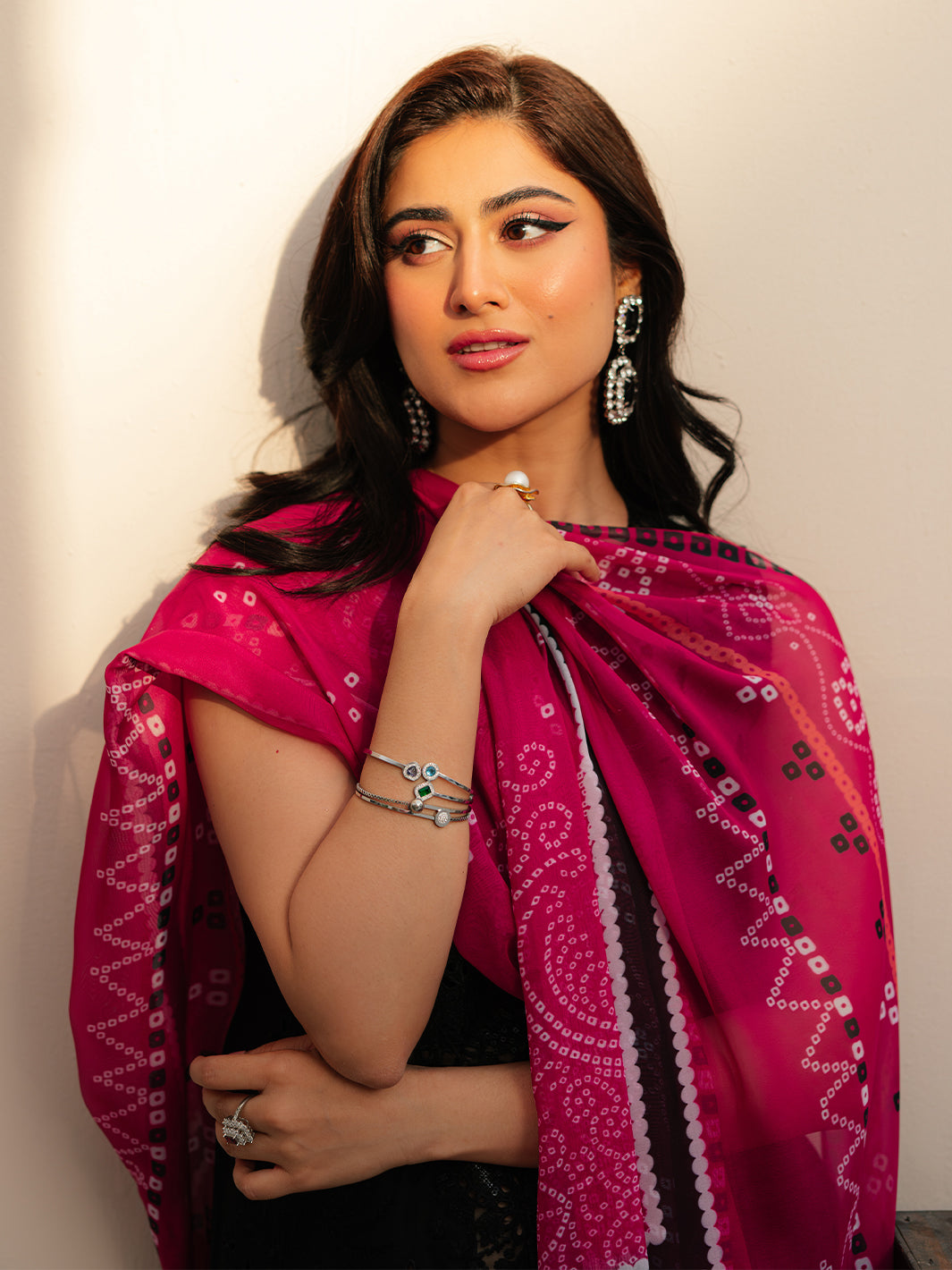 Mahnur | Allenura Luxury Lawn 24 | MOCHA - House Of Anaya