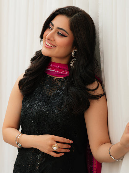 Mahnur | Allenura Luxury Lawn 24 | MOCHA - House Of Anaya