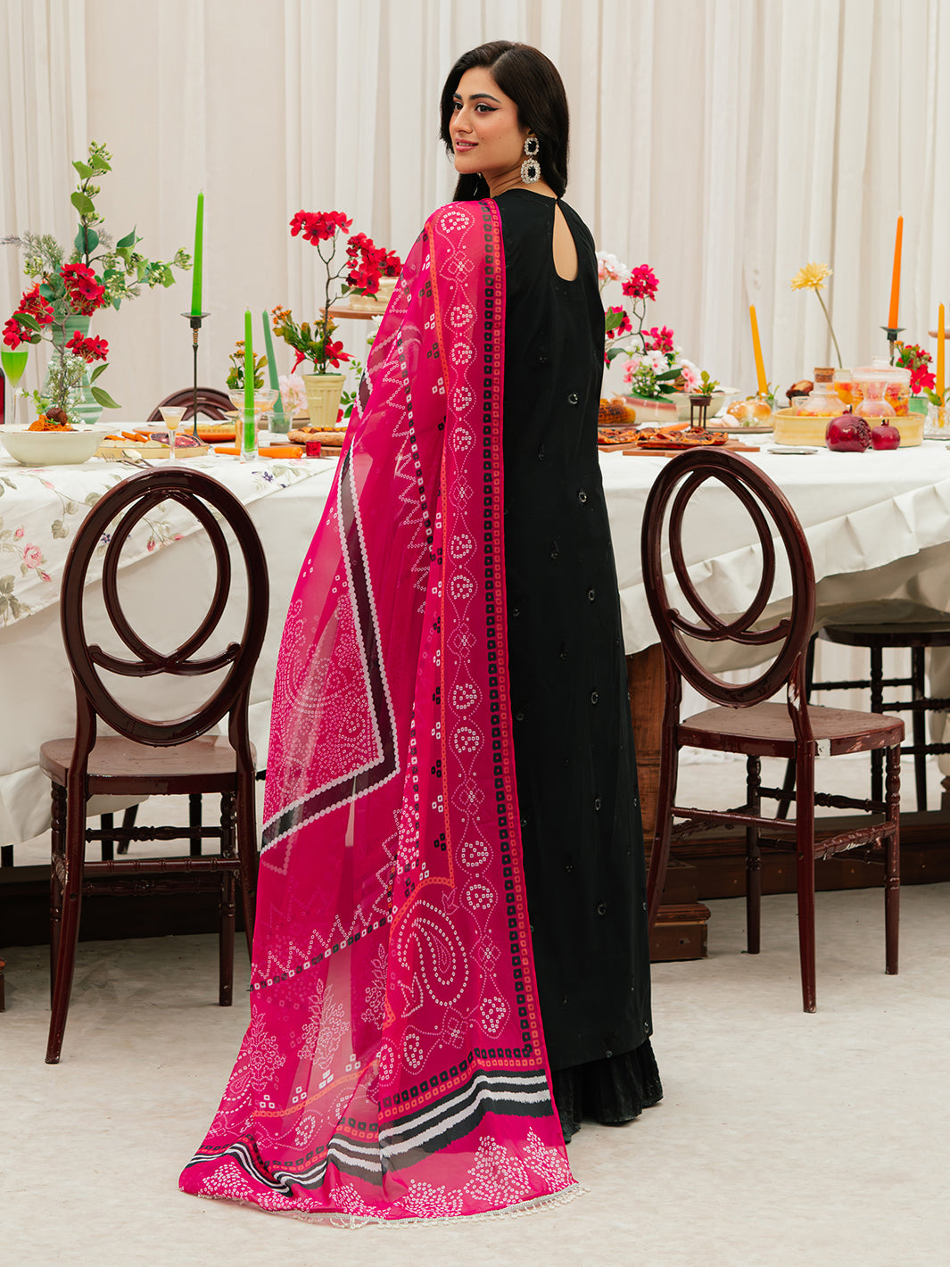 Mahnur | Allenura Luxury Lawn 24 | MOCHA - House Of Anaya