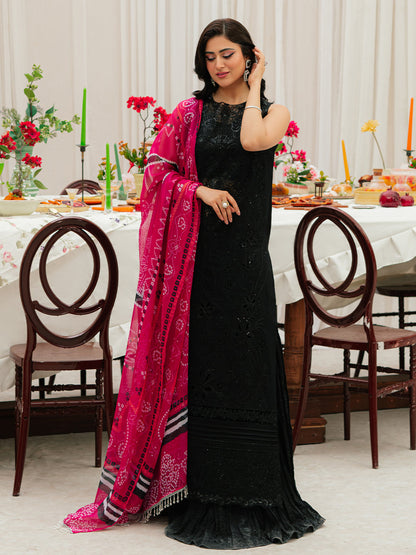 Mahnur | Allenura Luxury Lawn 24 | MOCHA - House Of Anaya