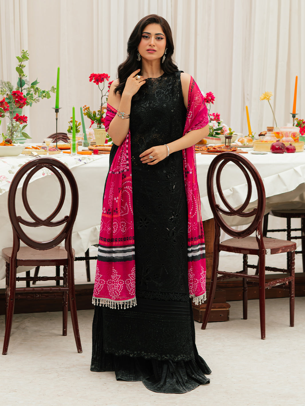 Mahnur | Allenura Luxury Lawn 24 | MOCHA - House Of Anaya