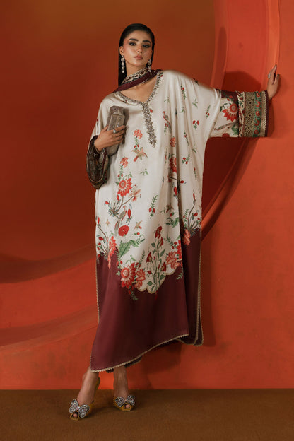 Maria B | Eid Collection 26 | 3 Piece Embellished Satin Silk Suit