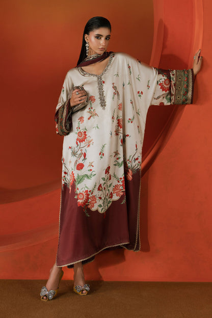 Maria B | Eid Collection 26 | 3 Piece Embellished Satin Silk Suit