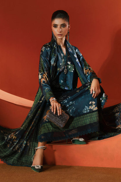 Maria B | Eid Collection 26 | 3 Piece Printed Satin Silk Suit