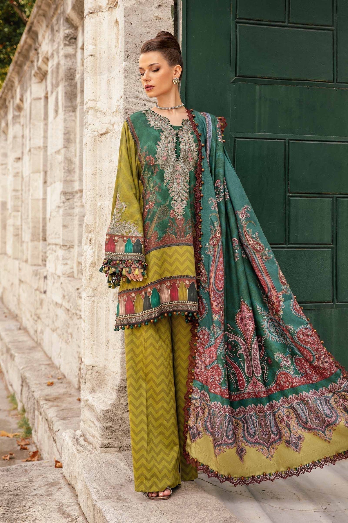 Maria B | M Prints Fall Edit 24 | MPT-2305-A - House Of Anaya