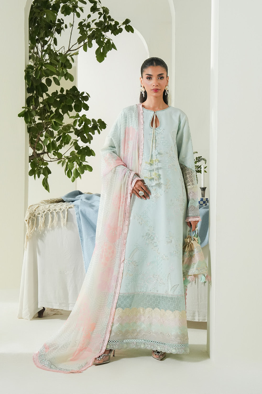 Maryum N Maria | Soiree Lawn |Soothing Sea