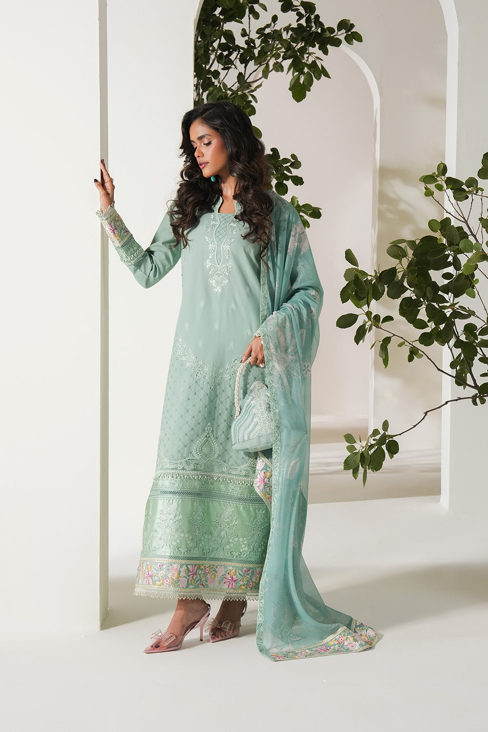 Maryum N Maria | Soiree Lawn | Spring Dew