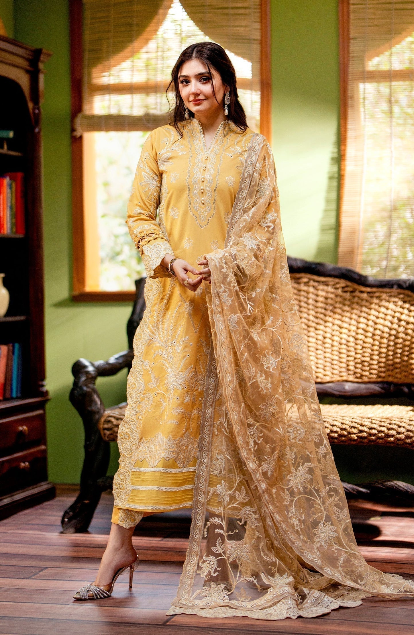 Maryum N Maria | Luxury Lawn 24 | Lamya - House Of Anaya