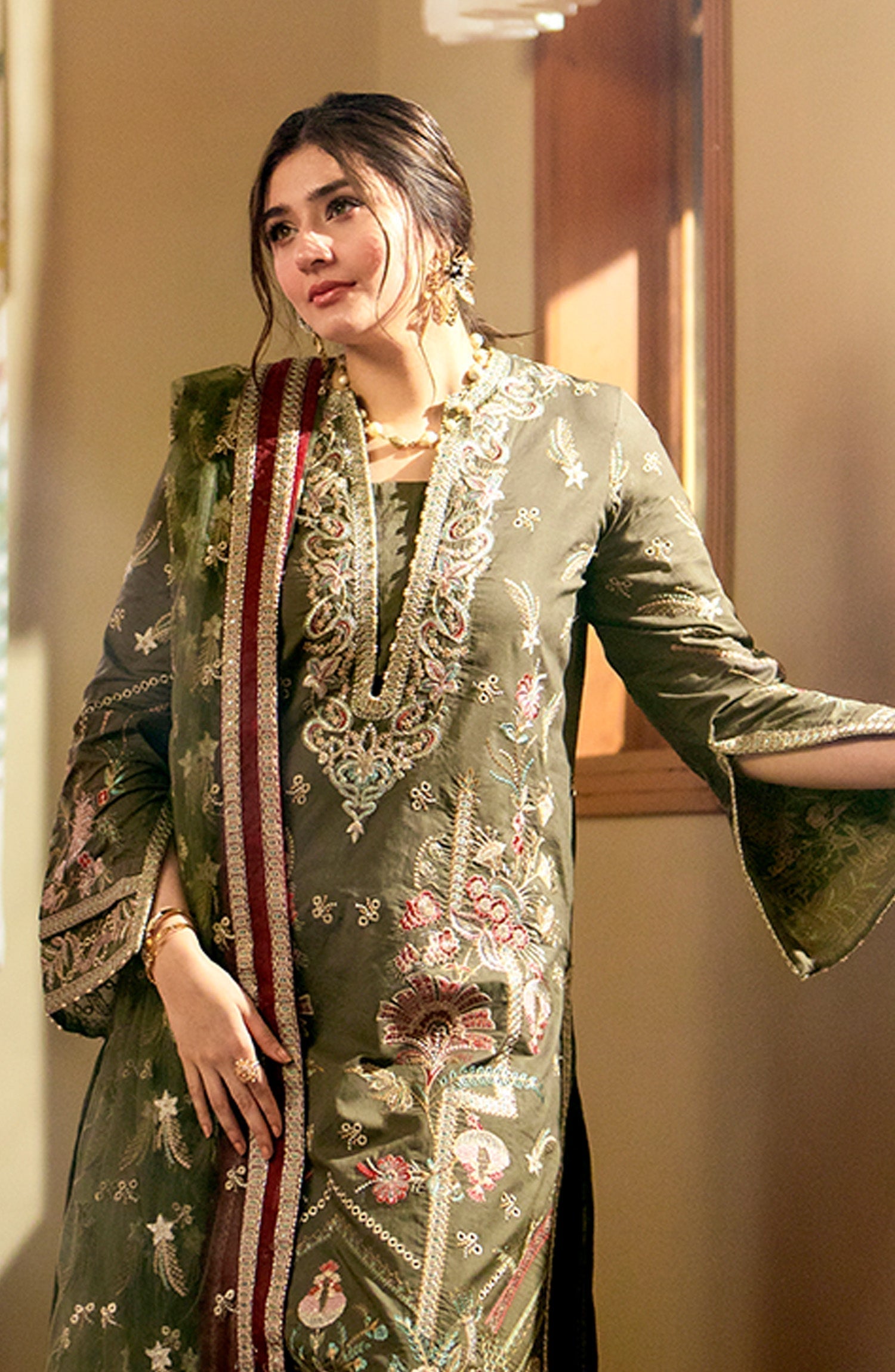 Maryum N Maria | Luxury Lawn 24 | Amira - House Of Anaya