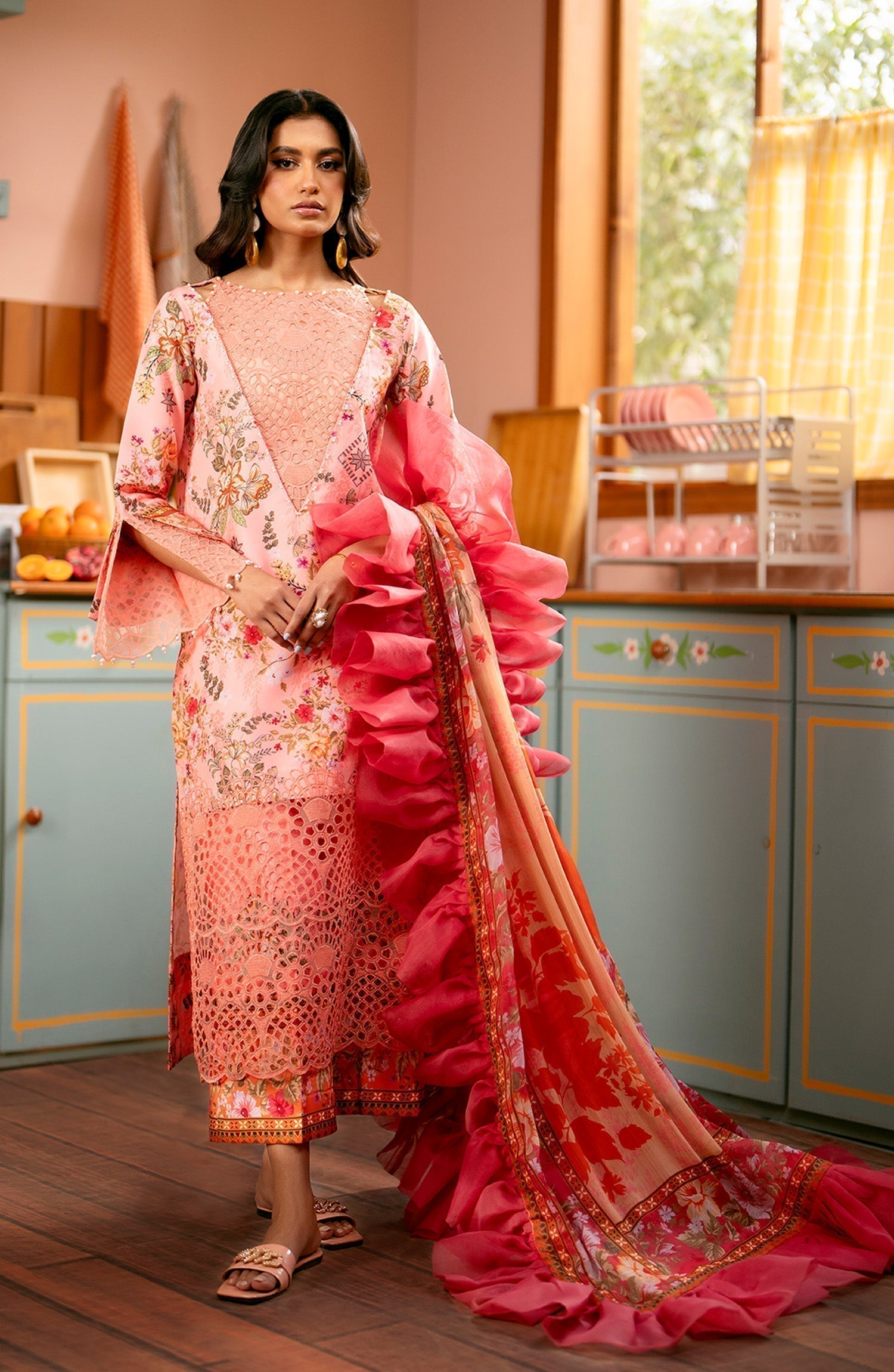 Maryum N Maria | Luxury Lawn 24 | Sawera - House Of Anaya