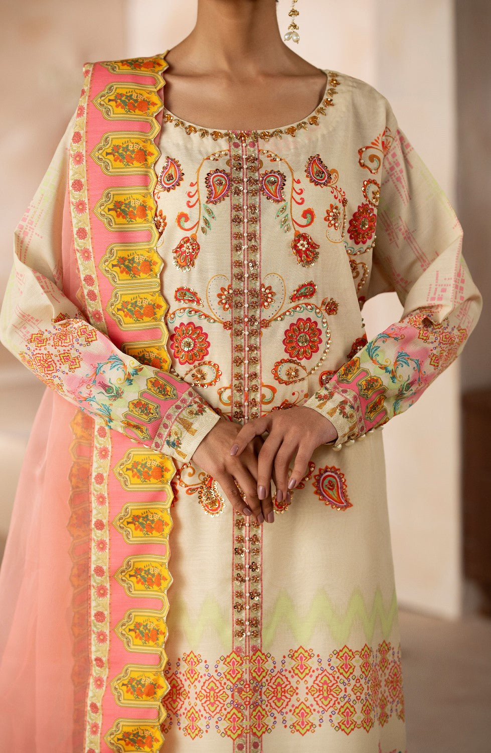 Maryum N Maria | Zeil Winter | ANIKA - MS40102 - House Of Anaya