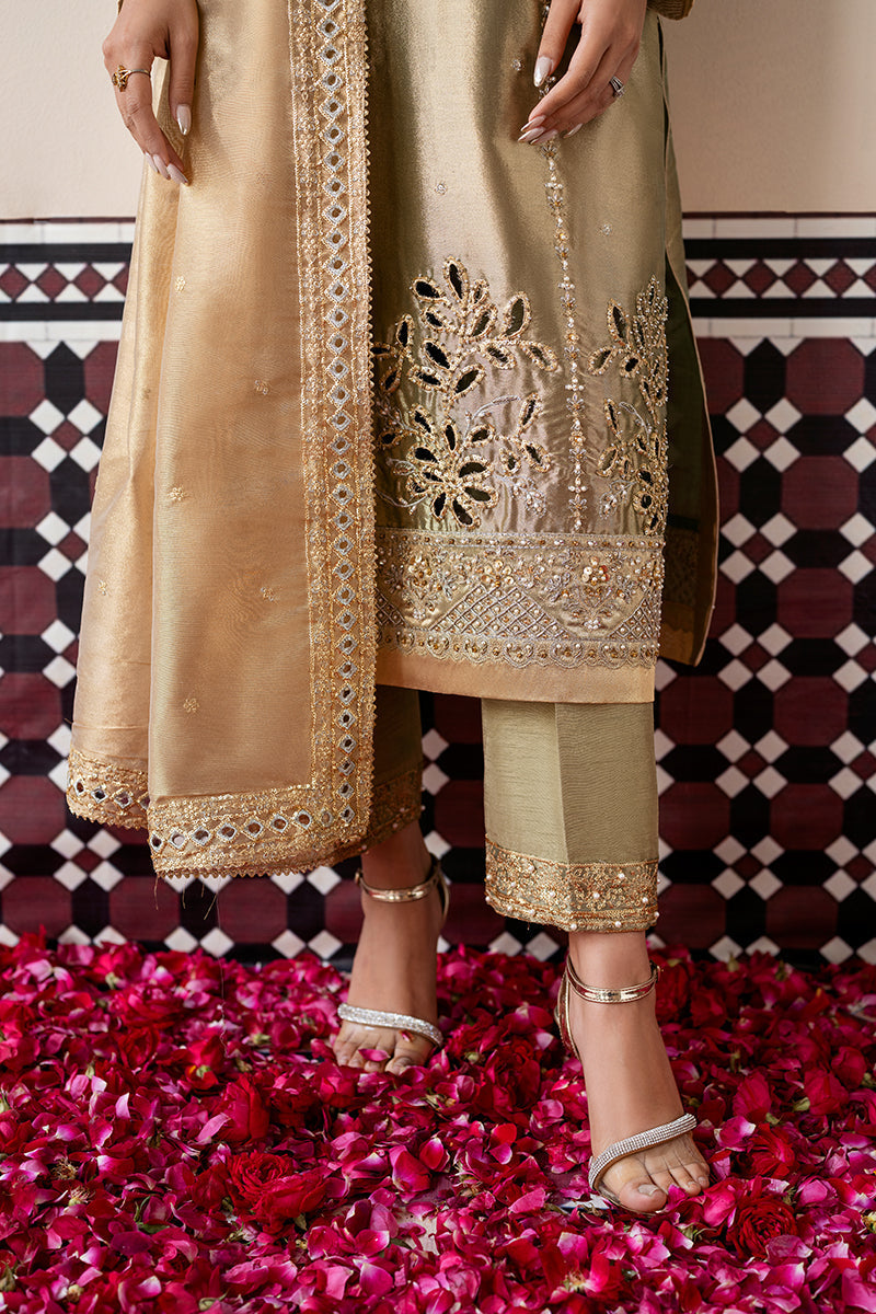 Mushq | Sunehri Lama Silk | Soraya