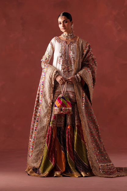 Maryum N Maria | Luxury Silk | MEHNDI NIGHT - MSS5895