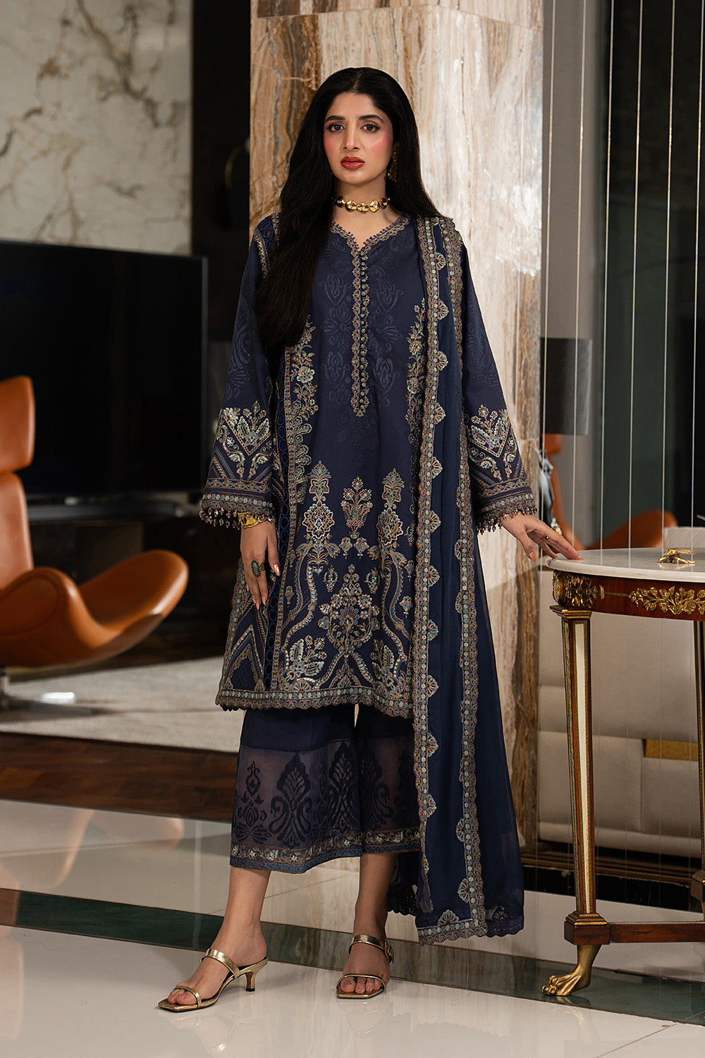 Maryum N Maria | Eid Luxury Lawn 26 | KSENYA - MSS6343