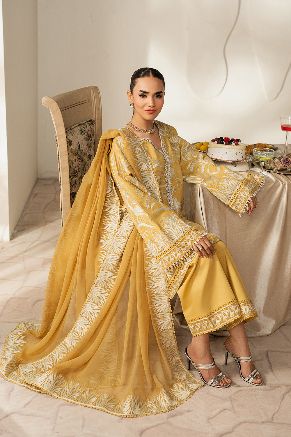 Maryum N Maria | Eid Luxury Lawn 26 | AVEEN - MSS6380